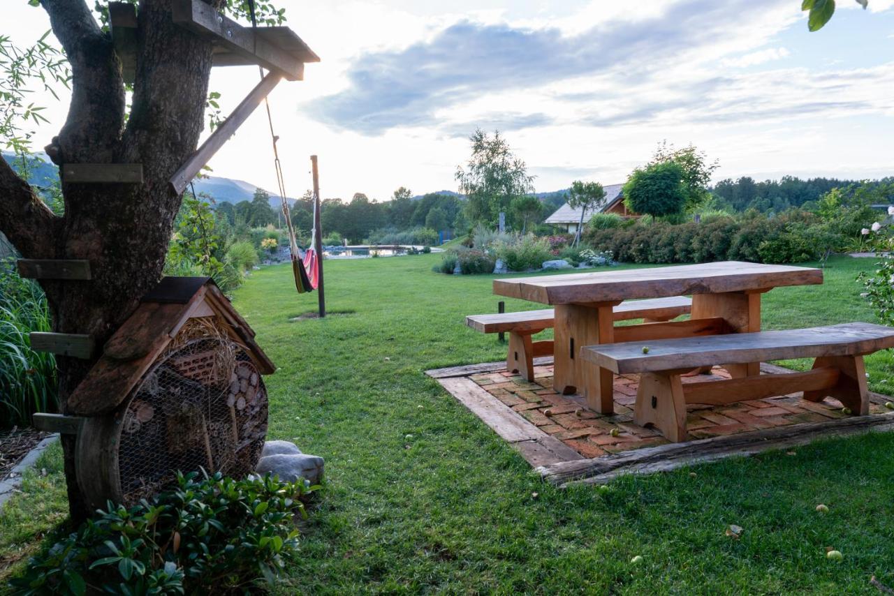 Glamping Happiness With Natural Pool Ribnica Eksteriør billede