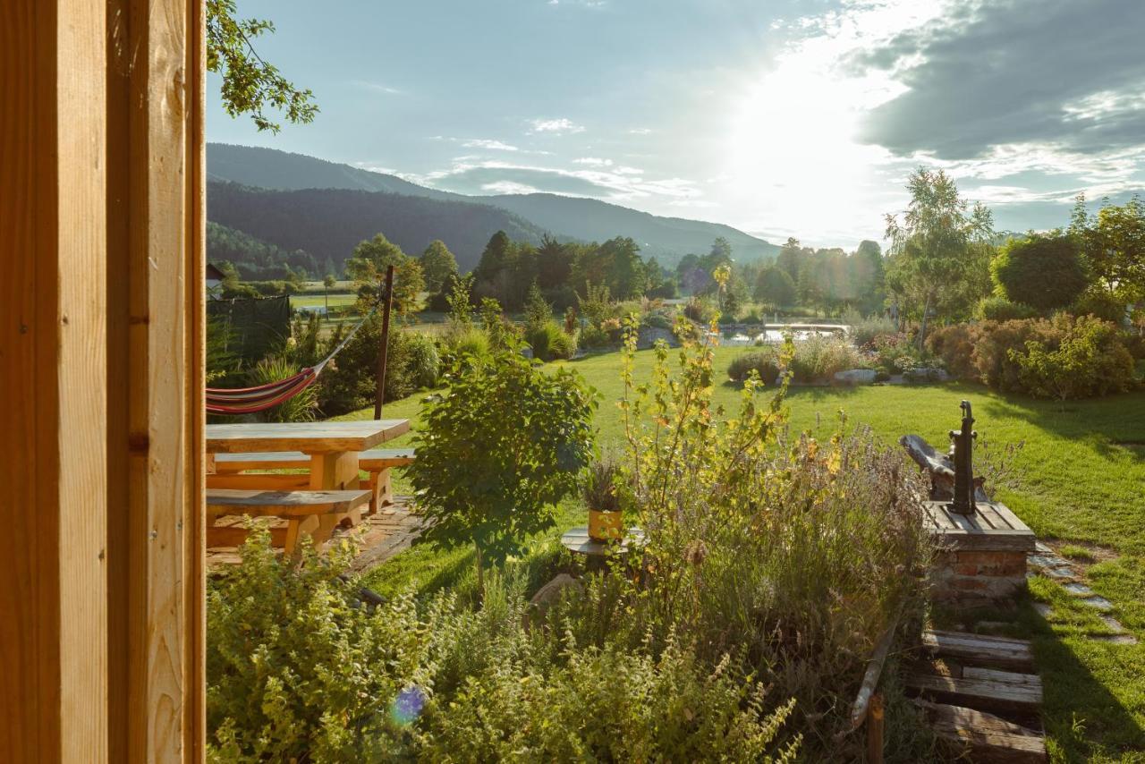 Glamping Happiness With Natural Pool Ribnica Eksteriør billede