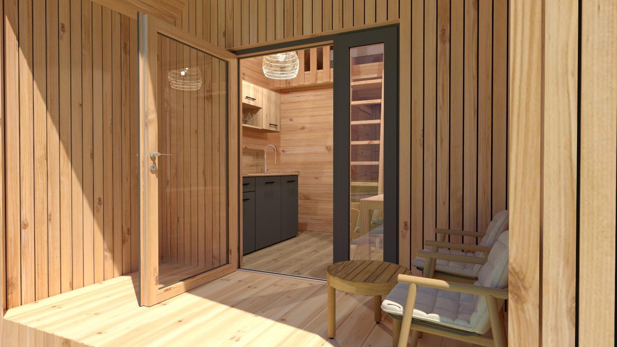 Glamping Happiness With Natural Pool Ribnica Eksteriør billede